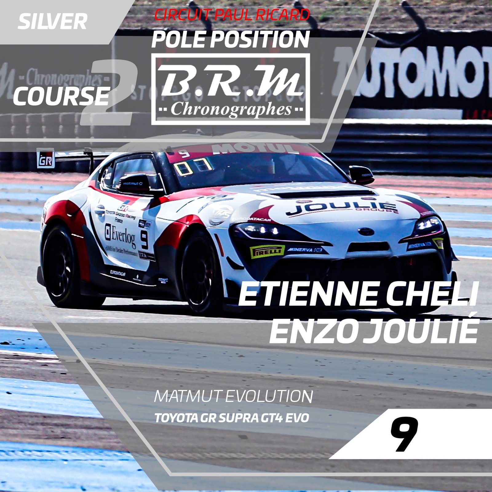 pole C2 silver