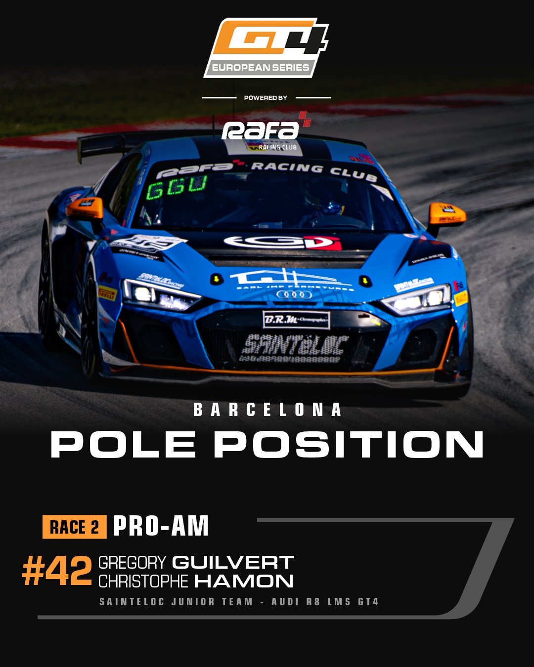 EGTS Barcelone 2023 C2 pole pro am