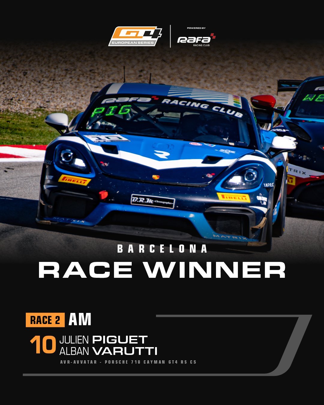 EGTS Barcelone 2023 C2 vainqueur am