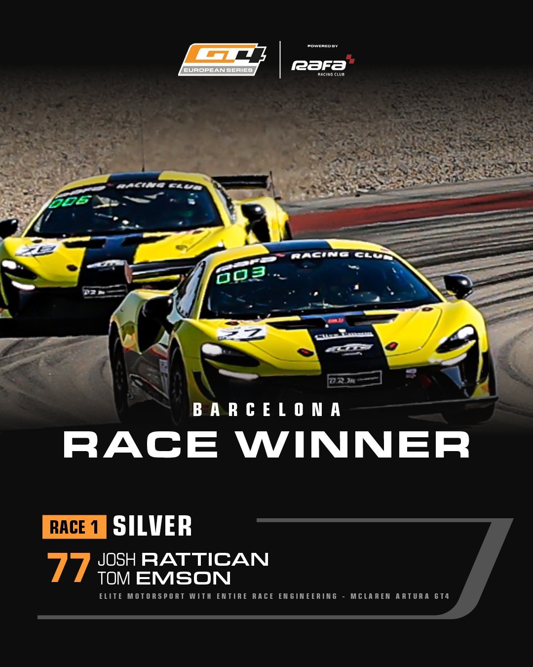 EGTS Barcelone 2023 vainqueur silver