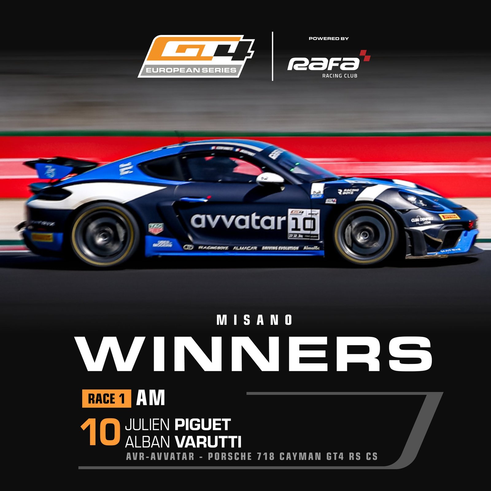 Misano C1 vainqueur am