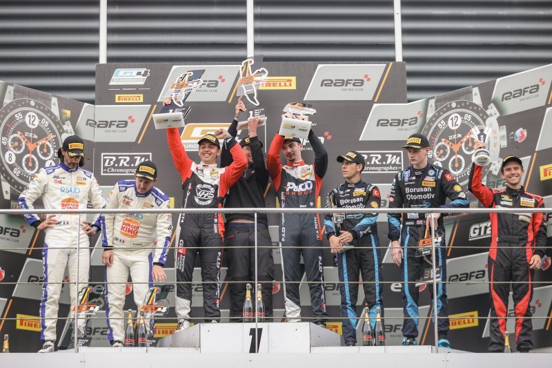 A110 GT4 C2 podium 2