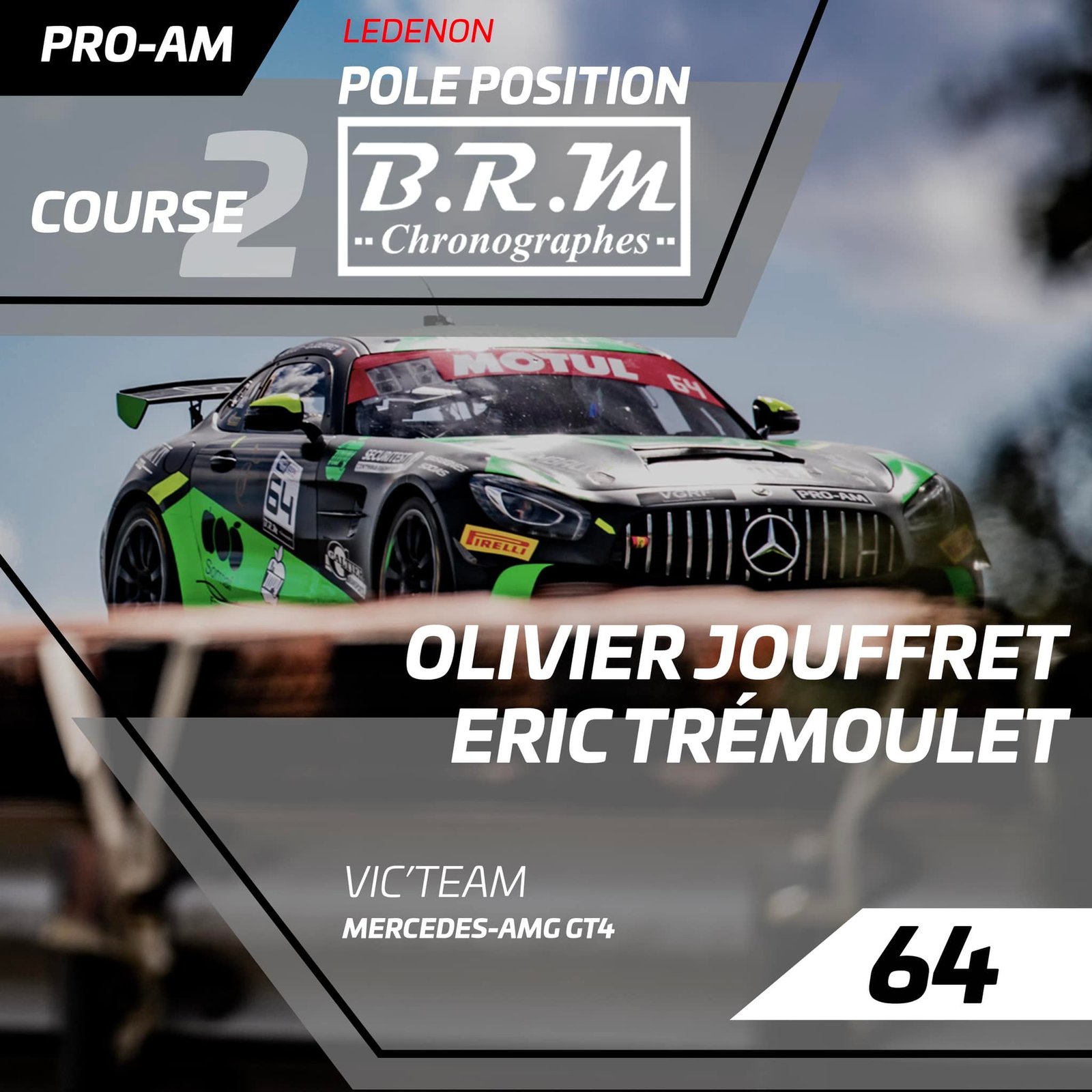 A110 GT4 C2 pole Pro Am