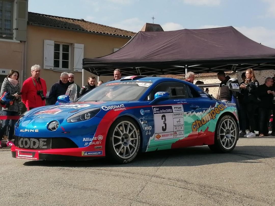 A110 GT4 Code 1