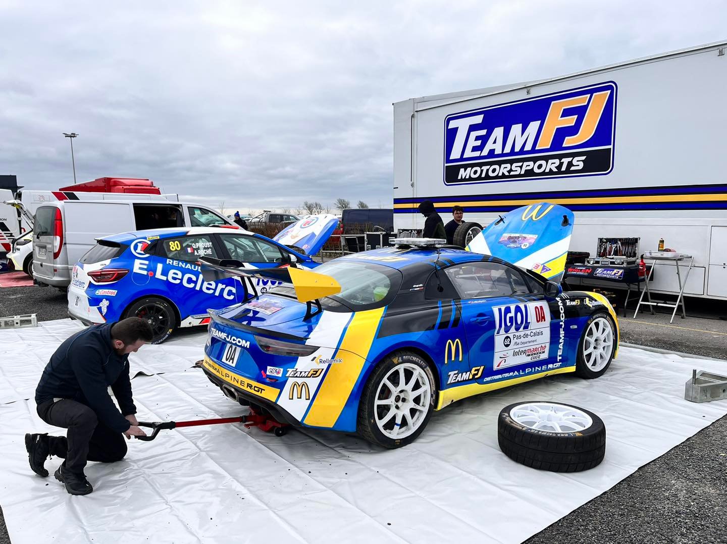 A110 Rally Touquet prepa 1