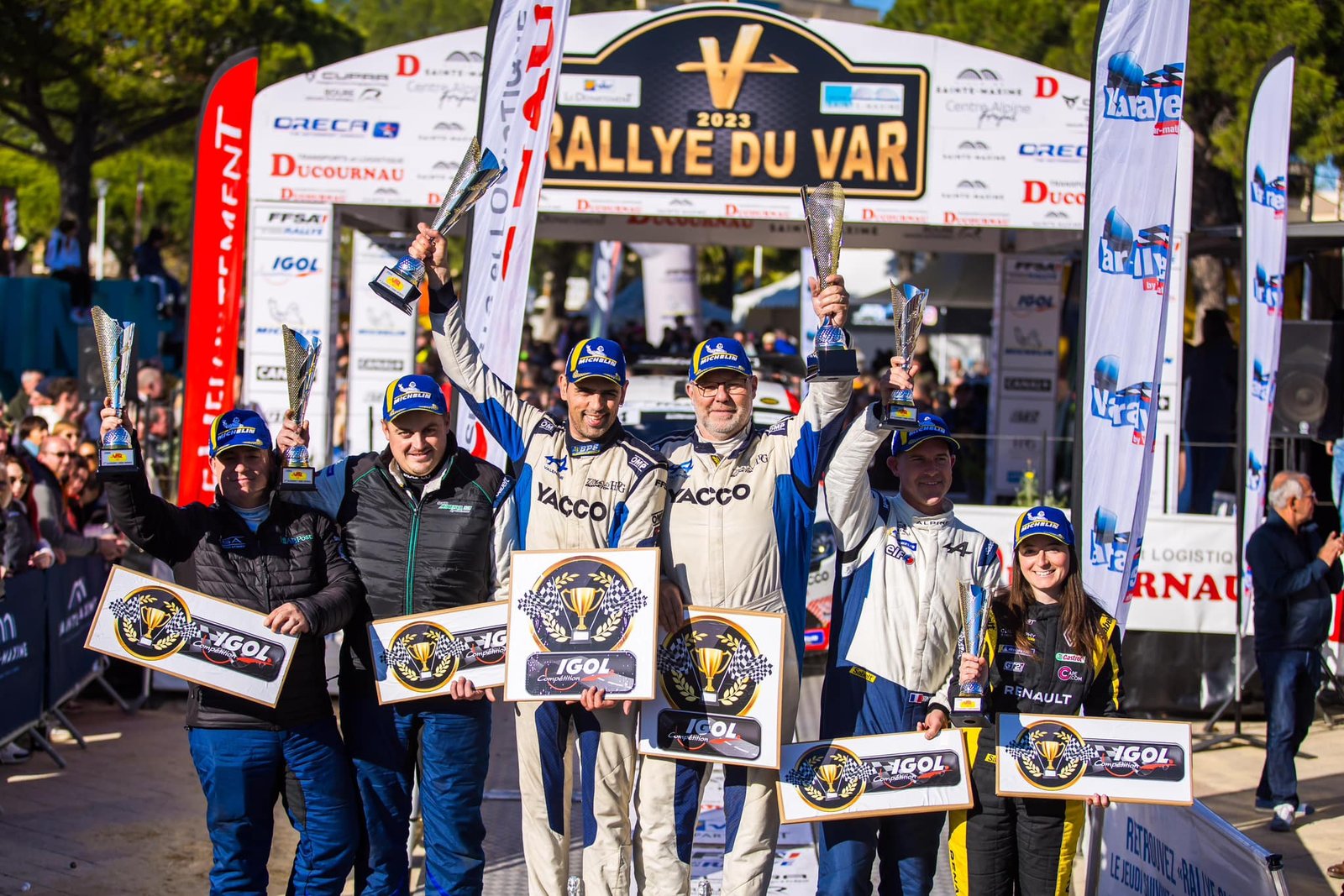 A110 Rally var podium 2RM