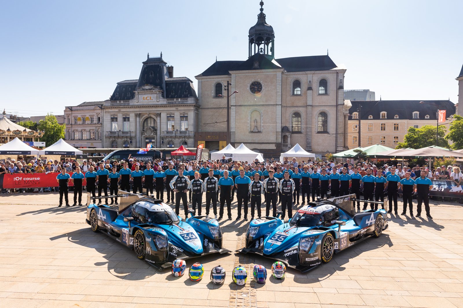 Alpine A470 2023 Le Mans comm1 4