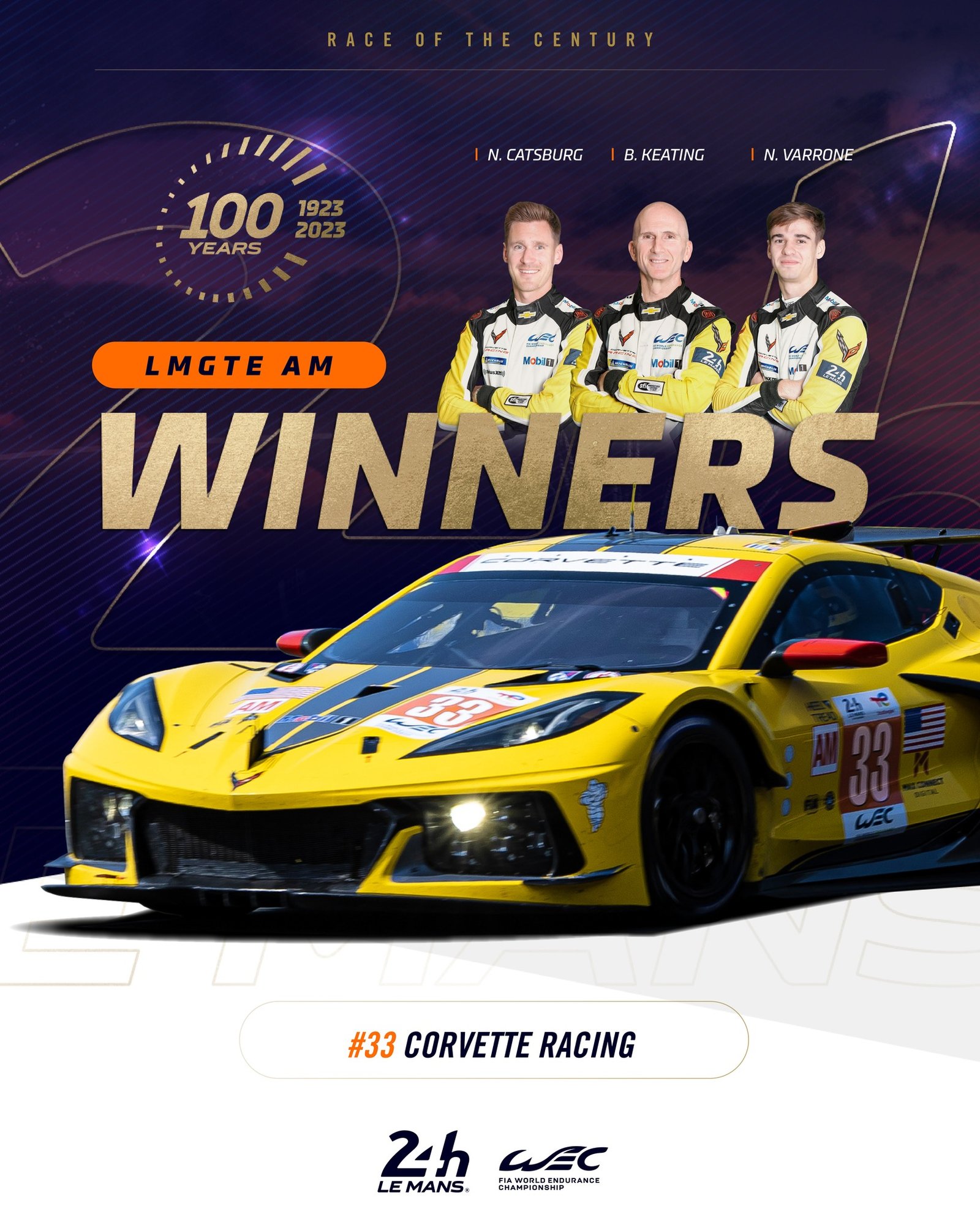Le Mans vainqueurs LMGTE AM