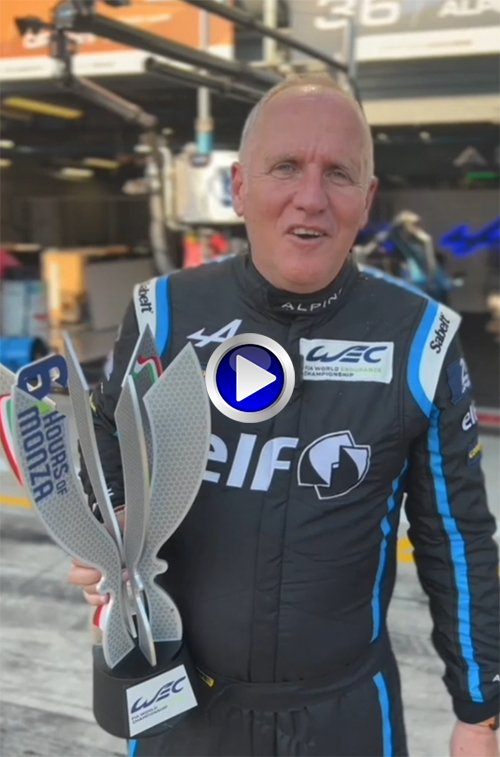Alpine A470 podium3