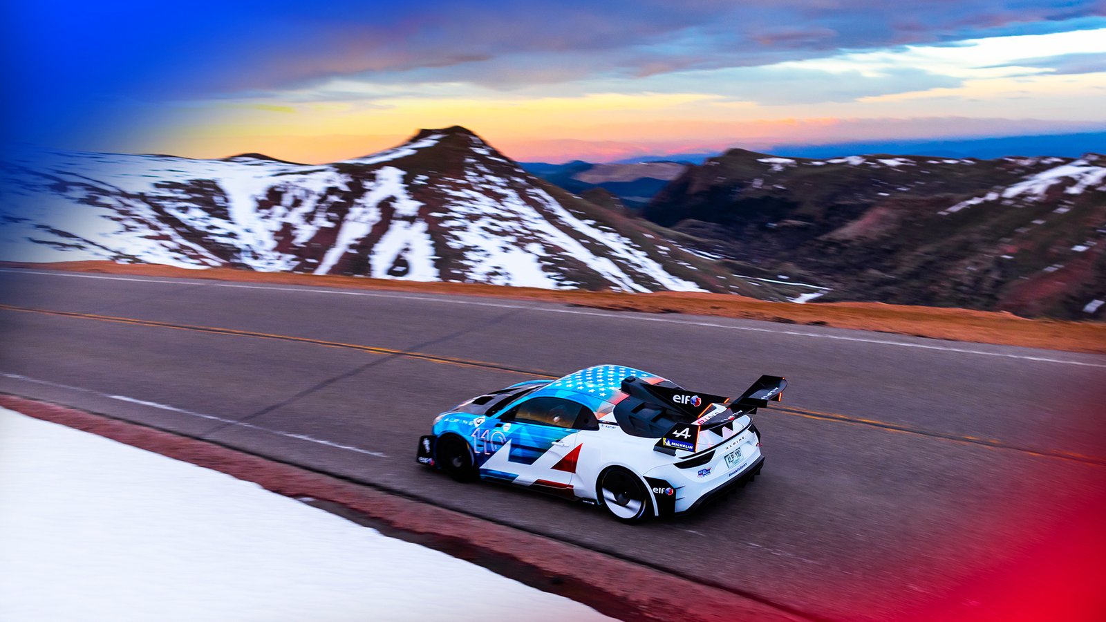 Alpine A110 Pikes Peak aux USA 7