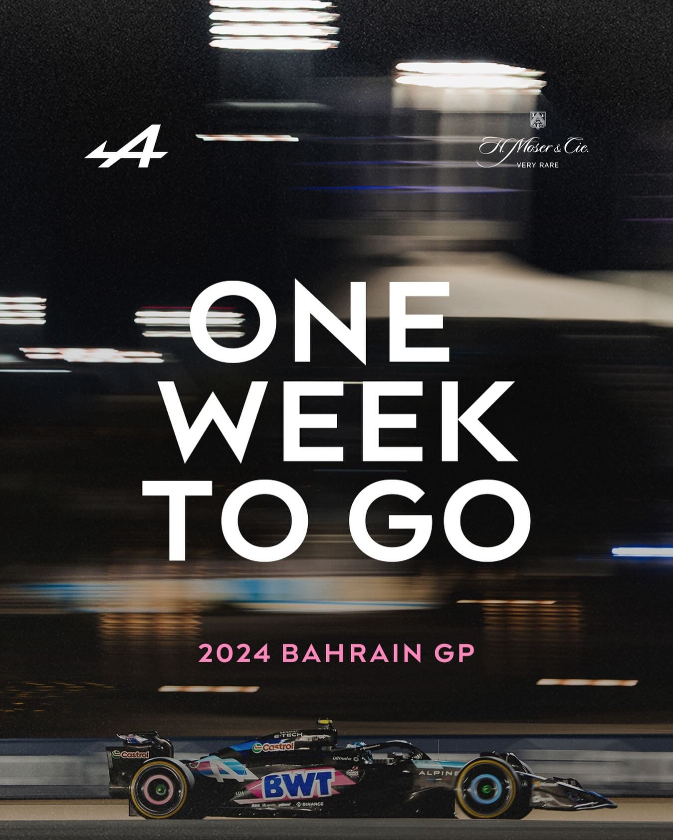 Alpine A524 F1 Bahrain mars